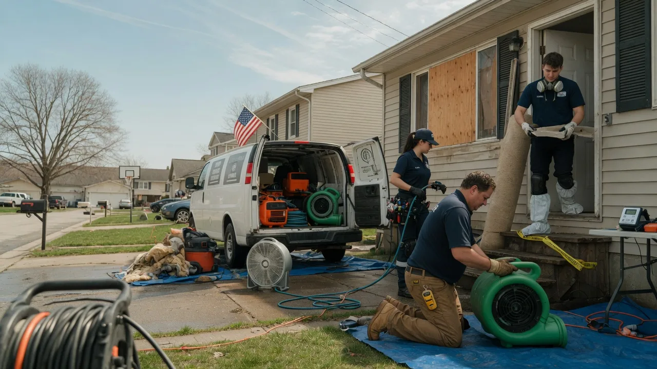 Water Damage Restoration in Strong, AR near me